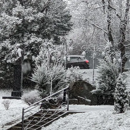 біля парку з бюветом мінеральної води *